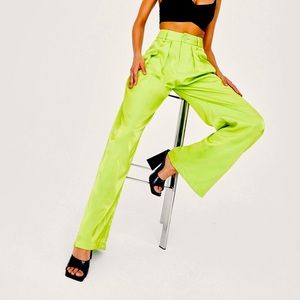 Nasty Gal Green Trousers